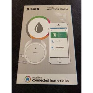 D-Link DCH-S160 mydlink Wi-Fi Water leak Sensor detector , White